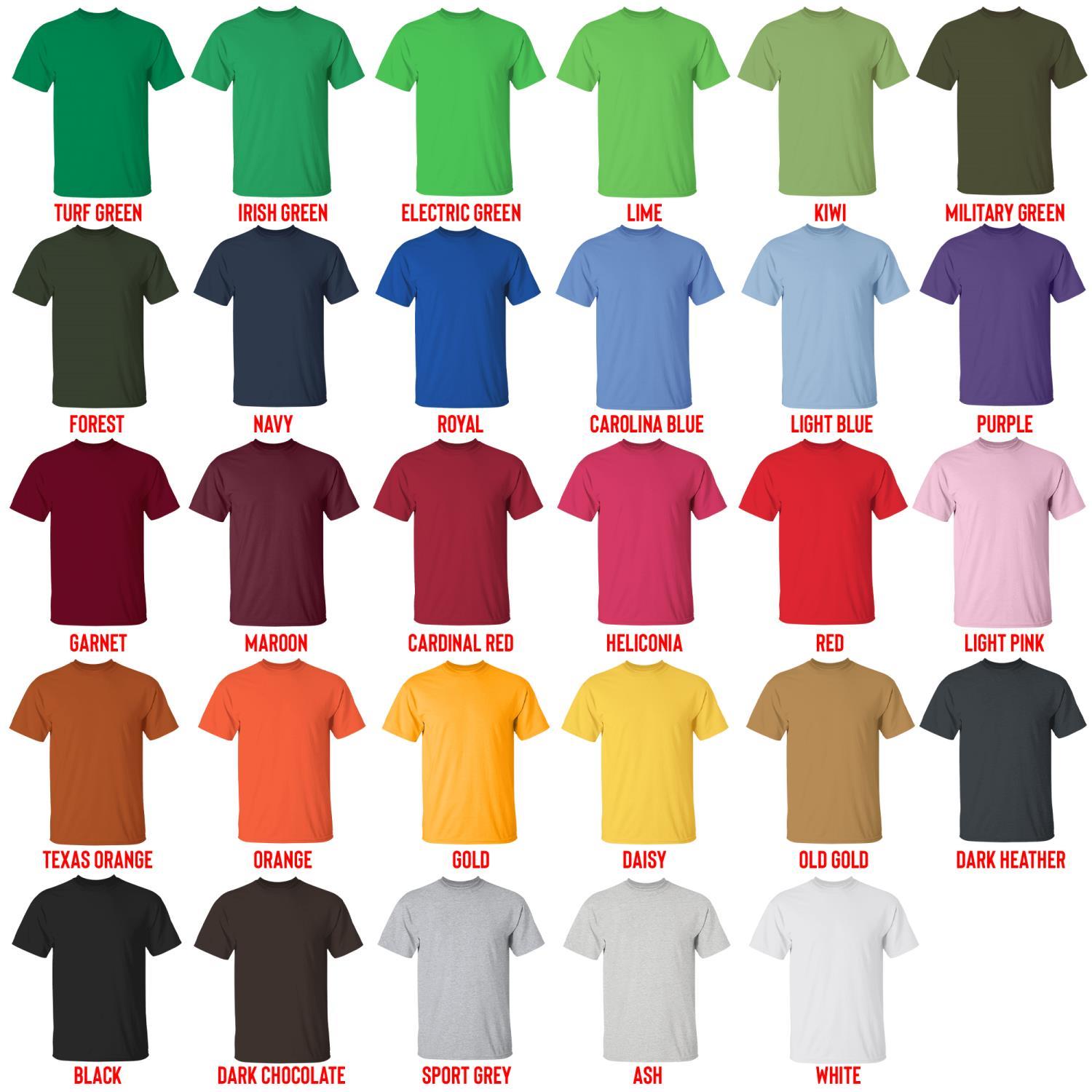 t shirt color chart - Xenoblade Chronicles Merch