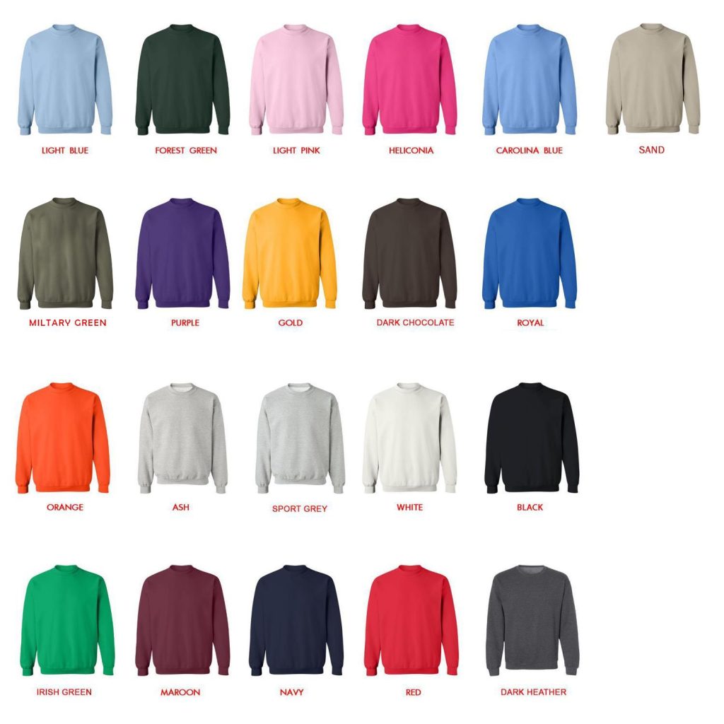 sweatshirt color chart - Xenoblade Chronicles Merch