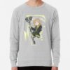 ssrcolightweight sweatshirtmensheather greyfrontsquare productx1000 bgf8f8f8 26 - Xenoblade Chronicles Merch