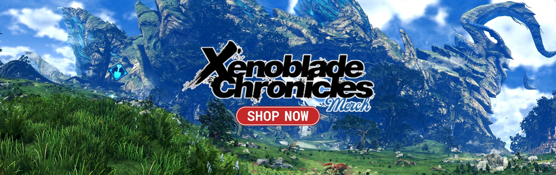 xenoblade chronicles banner - Xenoblade Chronicles Merch